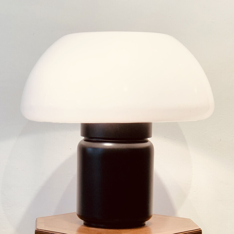 Large vintage Mushroom lamp by Elio Martinelli & Martinelli Luce 1970