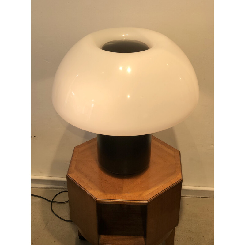 Large vintage Mushroom lamp by Elio Martinelli & Martinelli Luce 1970