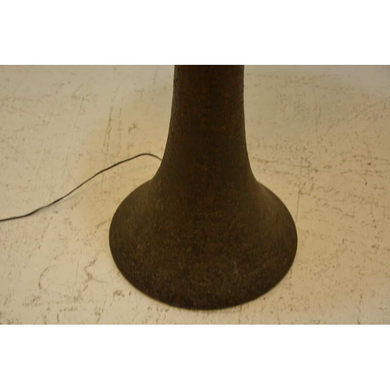 Vintage ceramic floor lamp 1970s