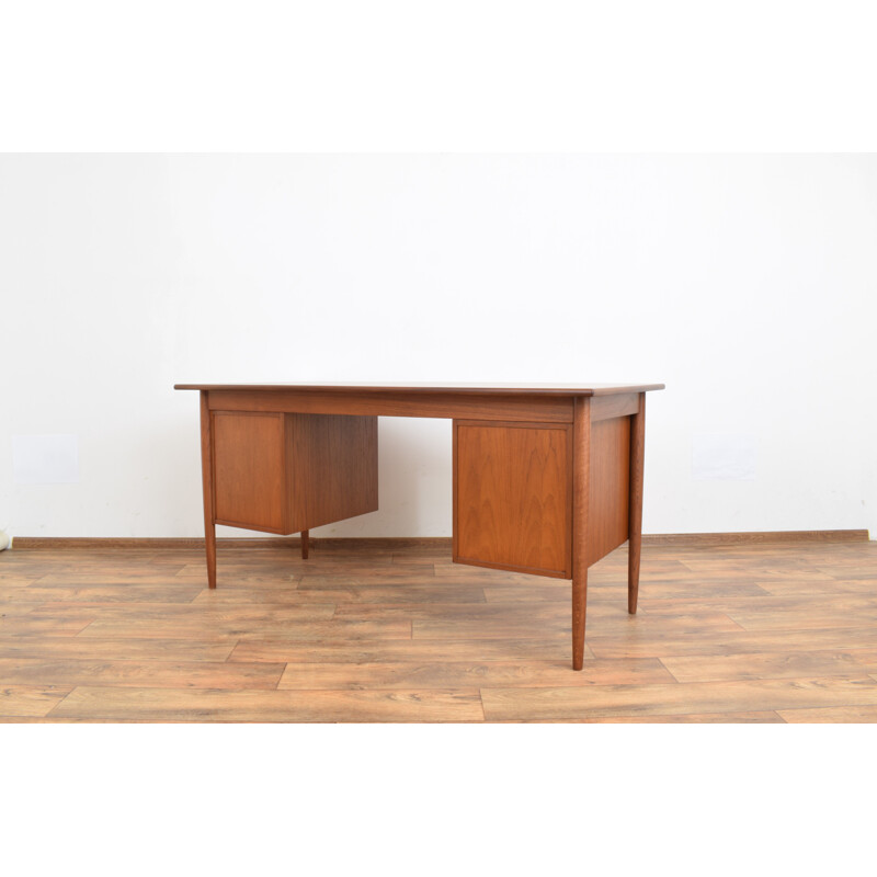 Vintage Teak & Oak Desk, Denmark 1960s