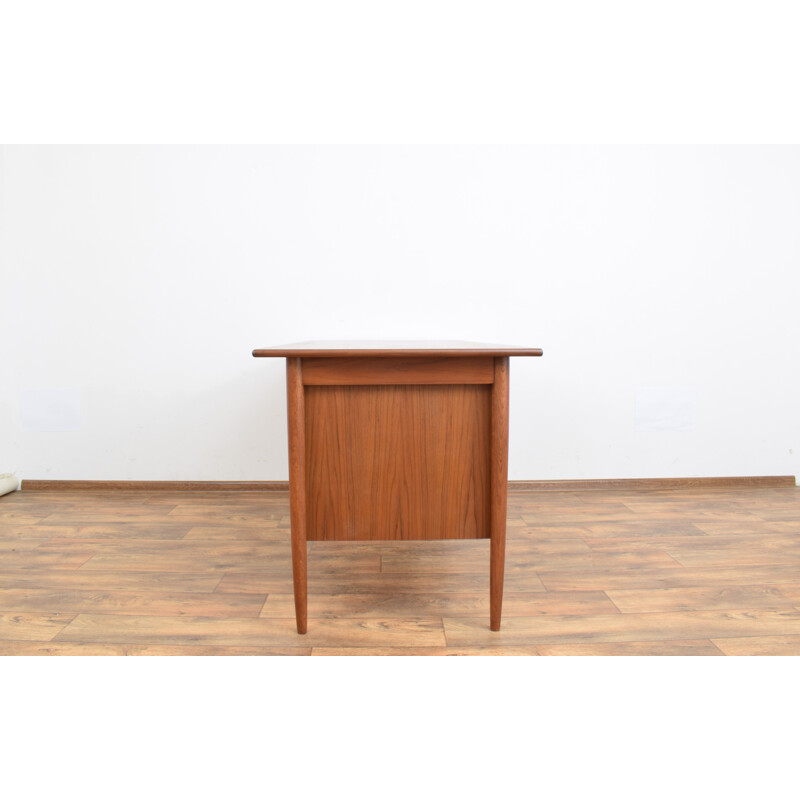 Vintage Teak & Oak Desk, Denmark 1960s