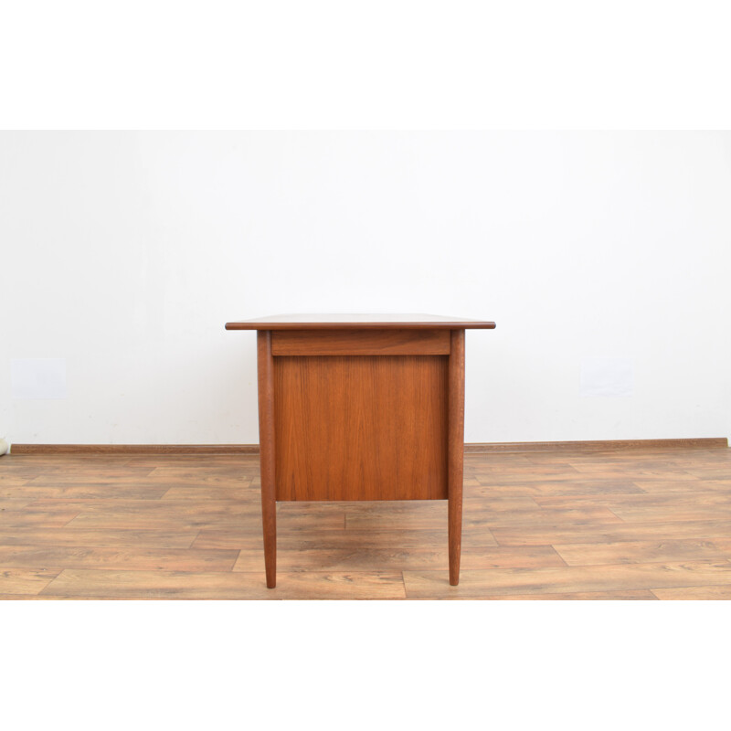 Vintage Teak & Oak Desk, Denmark 1960s