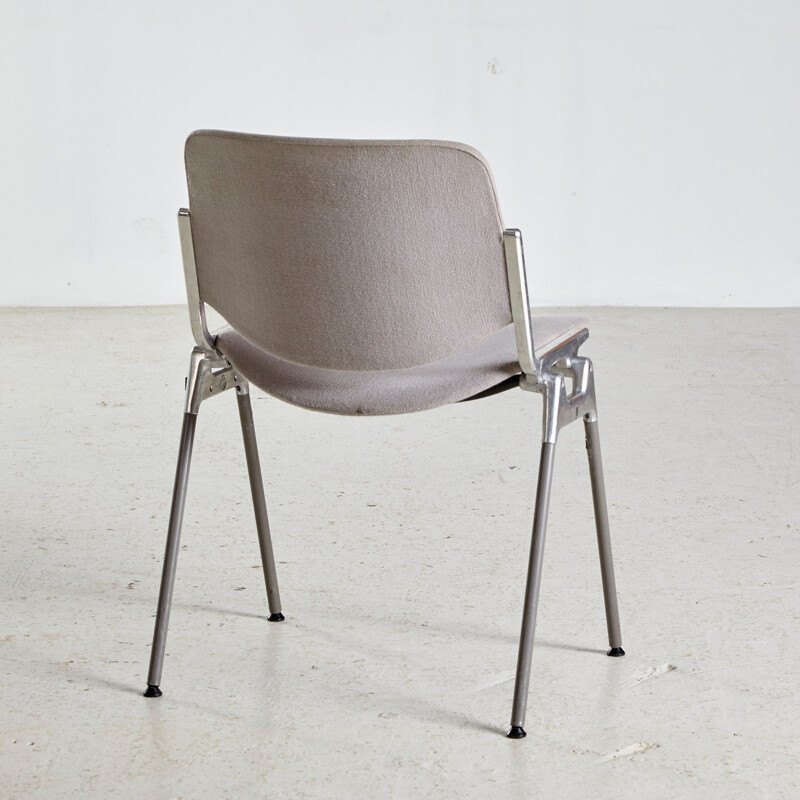 Vintage Model DSC 106 Side Chair by Giancarlo Piretti for Castelli  Anonima Castelli, Italy 1970s