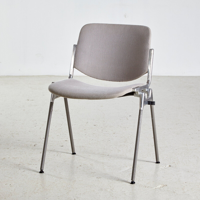 Vintage Model DSC 106 Side Chair by Giancarlo Piretti for Castelli  Anonima Castelli, Italy 1970s