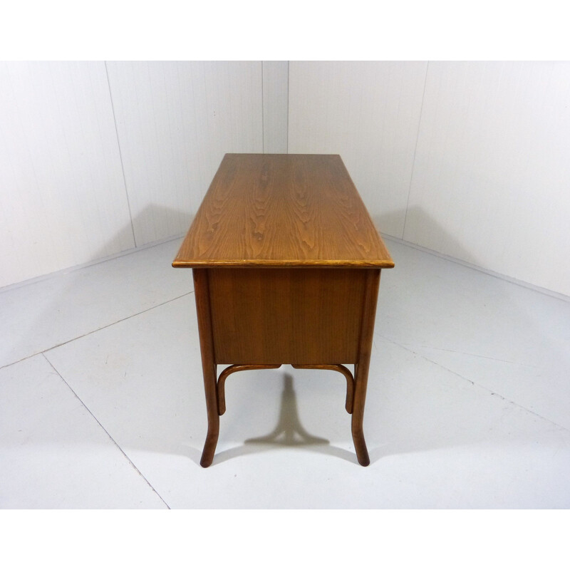 Vintage oak ladies desk 1970s