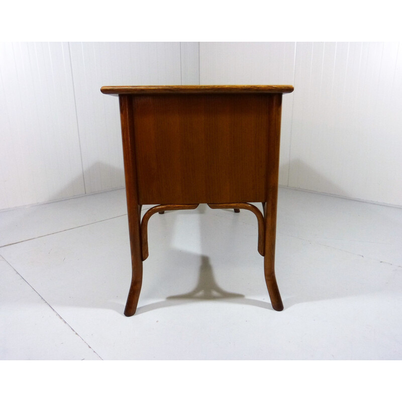 Vintage oak ladies desk 1970s