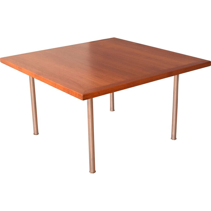 Vintage teak and rosewood coffee table by Hans J Wegner for Andreas Tuck, Denmark