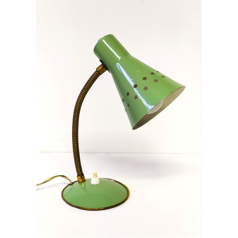 Lámpara de escritorio vintage Little Stars de Angelo Lelli para Arredoluce 1950
