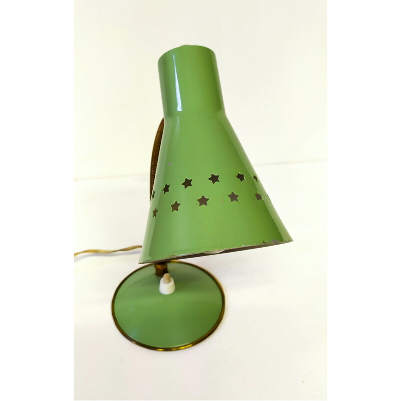 Vintage little stars table Lamp by Angelo Lelli for Arredoluce 1950s
