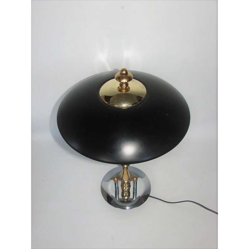 Vintage Art deco table lamp 1970s