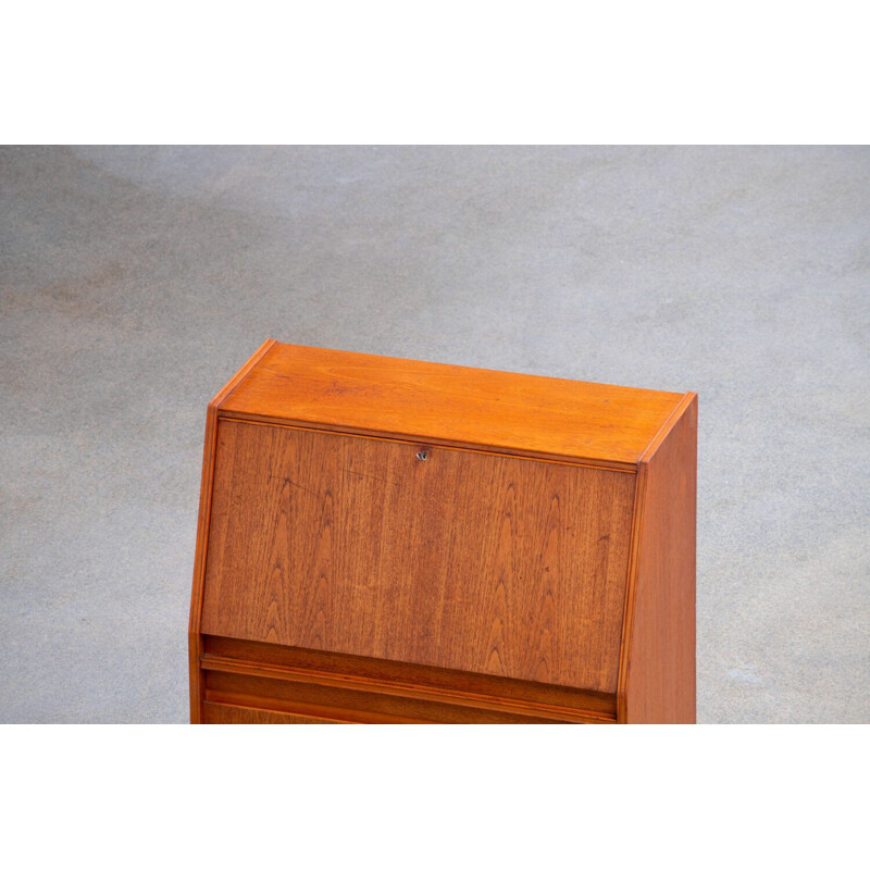 Vintage teak desk, Scandinavian 1960s