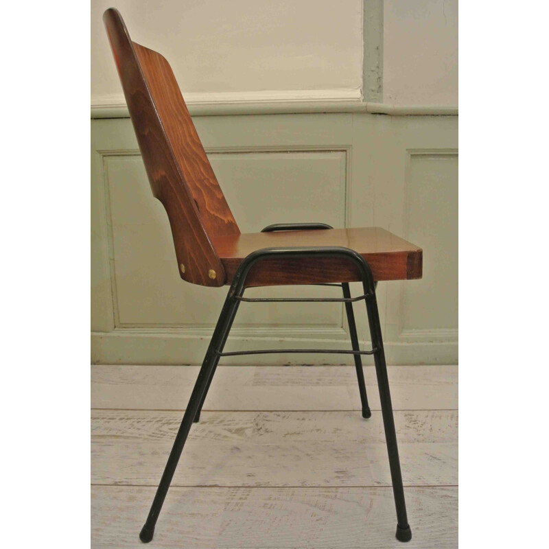 Vintage bentwood chair Baumann 1960s