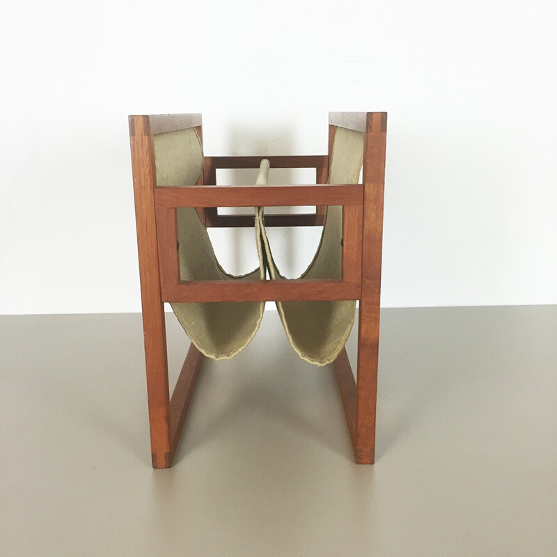 Teak magazine rack, Kai KRISTIANSEN - 1960s