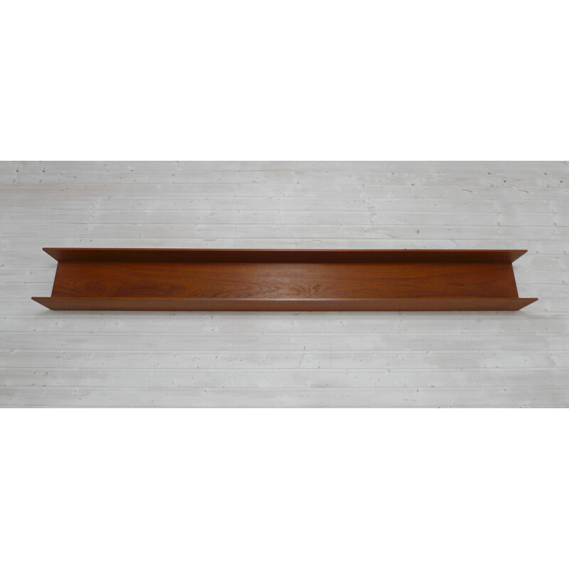 Large Wilhelm Renz "U-Board" in teak, Walter WIRTZ - 1960s