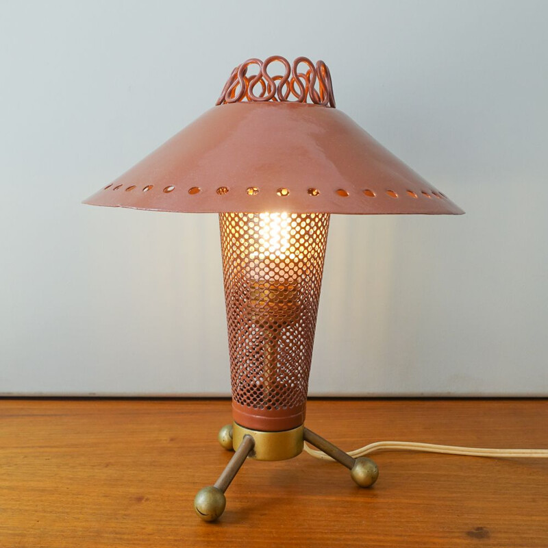 Lampe de table vintage Spoutnik Modern, Italie 1950