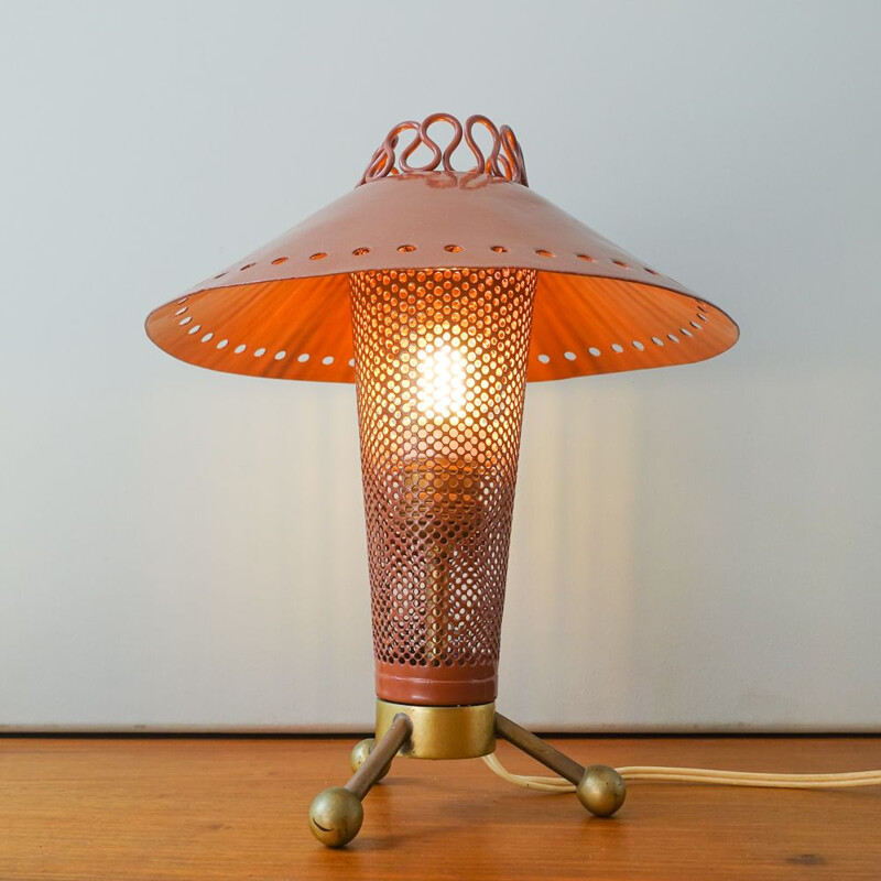 Lampe de table vintage Spoutnik Modern, Italie 1950
