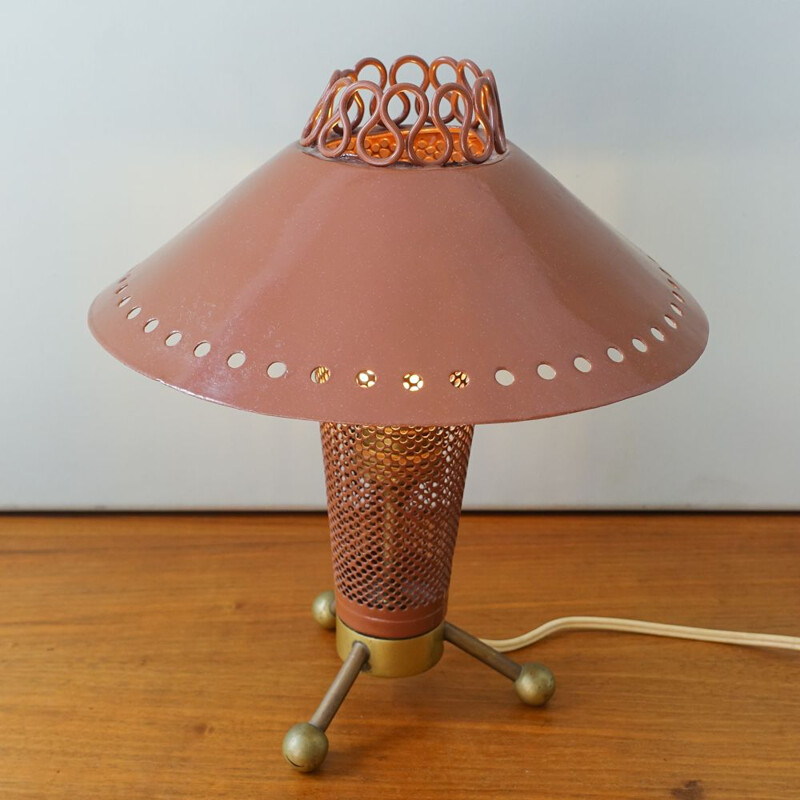 Vintage Sputnik Modern table lamp, Italy 1950