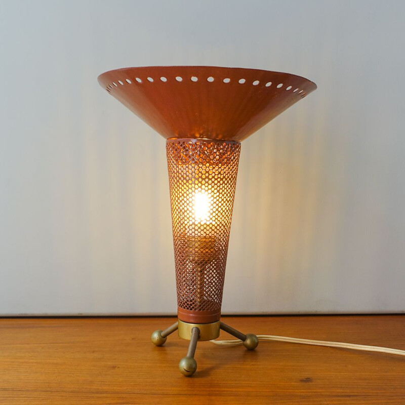 Lampe de table vintage Spoutnik Modern, Italie 1950