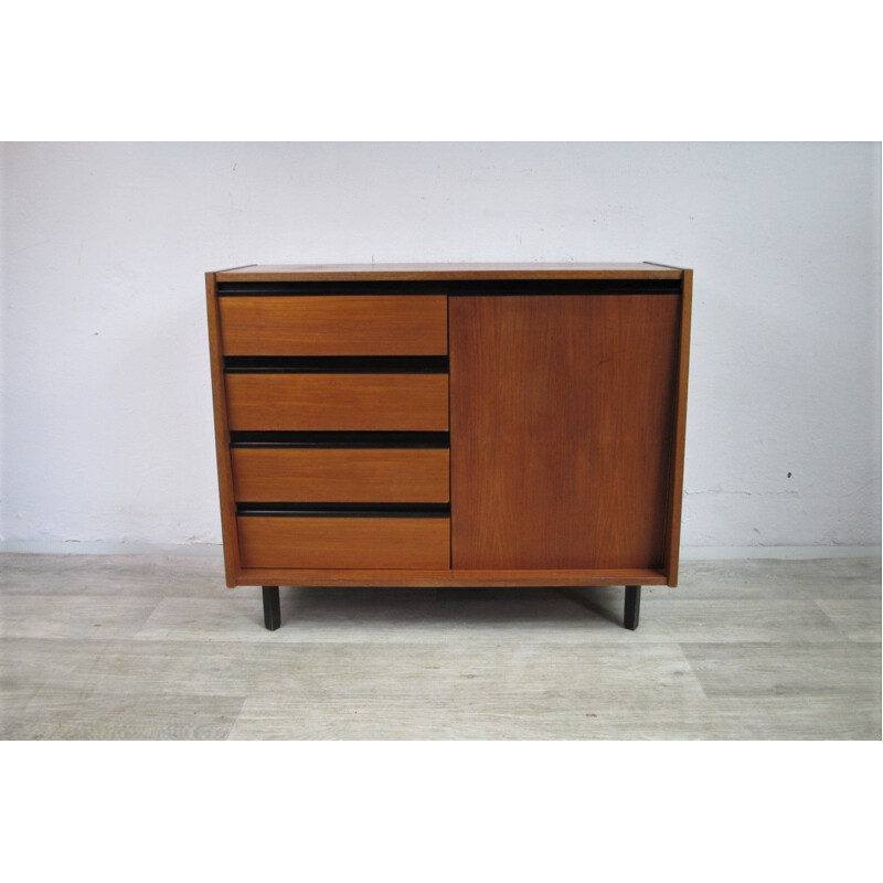 Vintage teak chest of drawers, Germany 1970