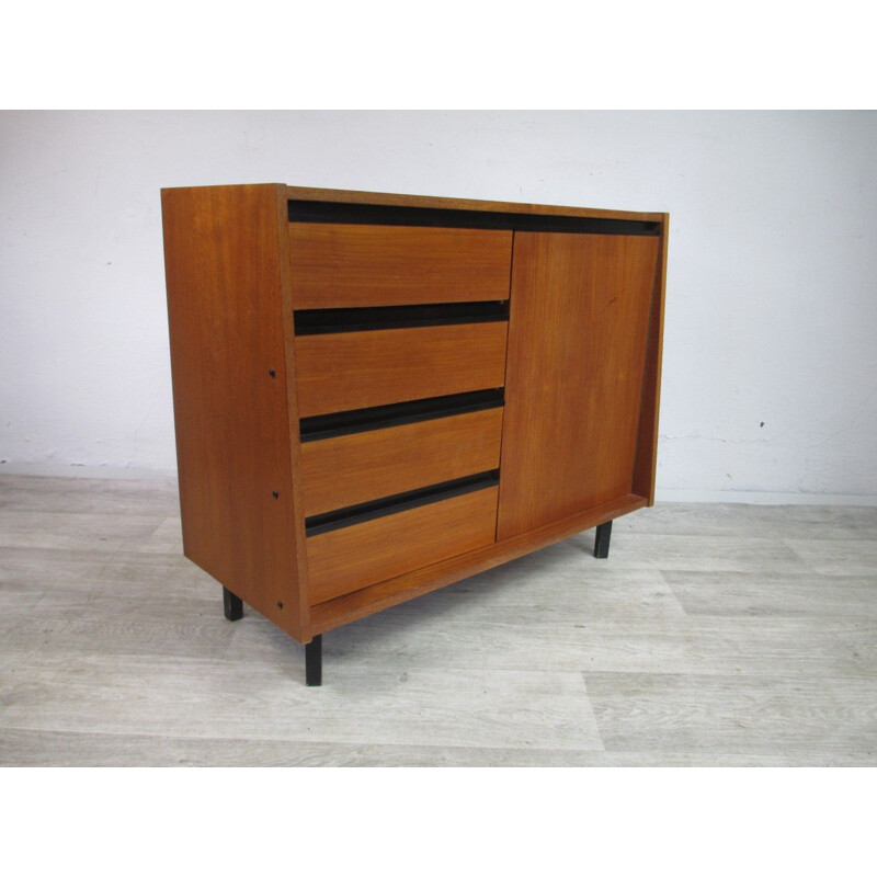 Vintage teak chest of drawers, Germany 1970