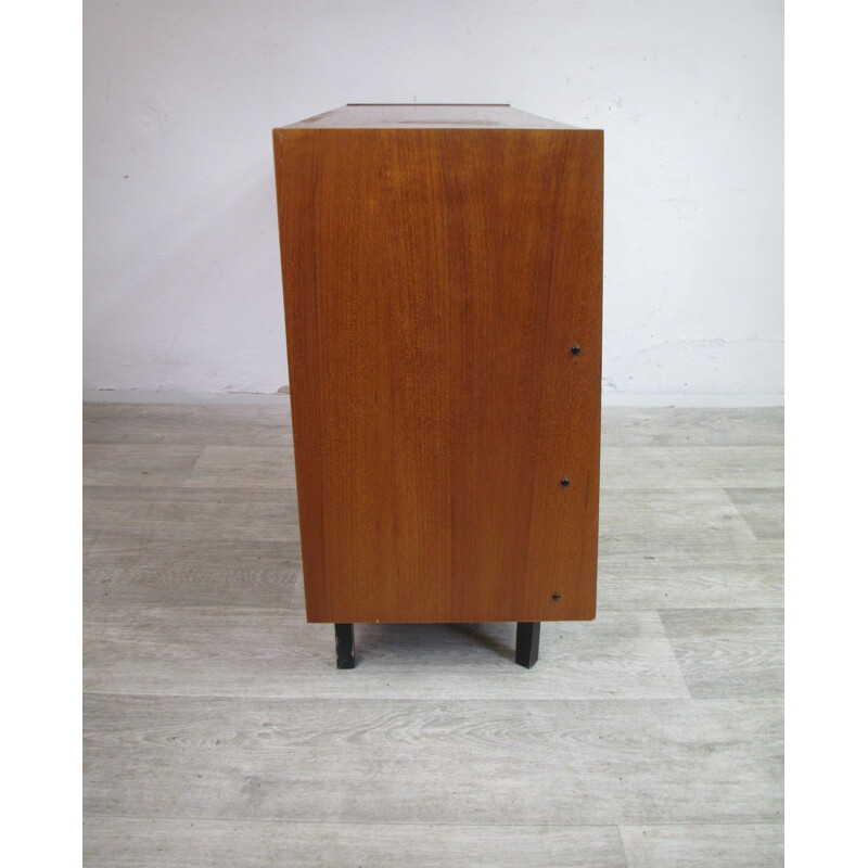 Vintage teak chest of drawers, Germany 1970