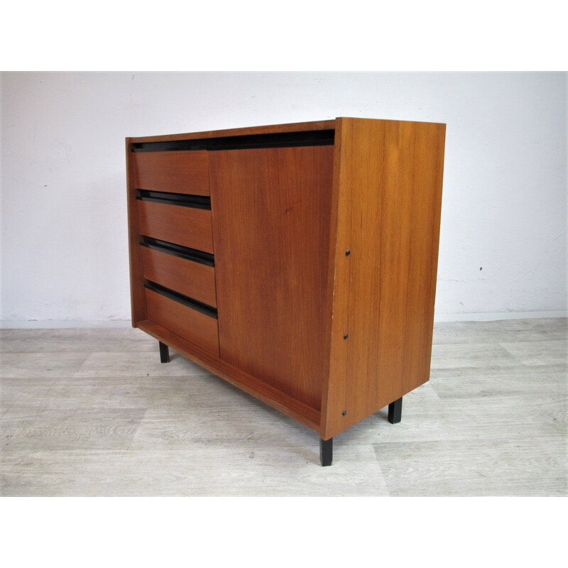 Vintage teak chest of drawers, Germany 1970