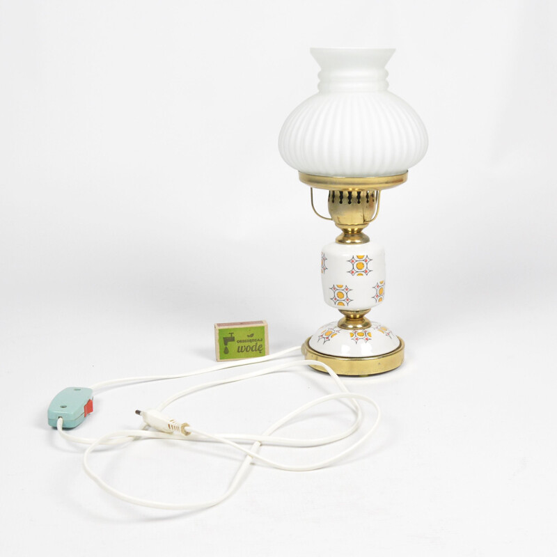 Vintage table lamp type 13.B.032 by Zso Polam Poznań, Poland 1970