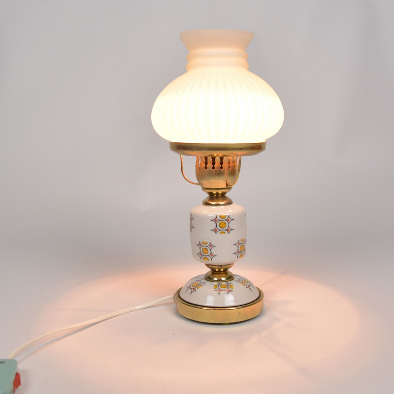 Vintage table lamp type 13.B.032 by Zso Polam Poznań, Poland 1970