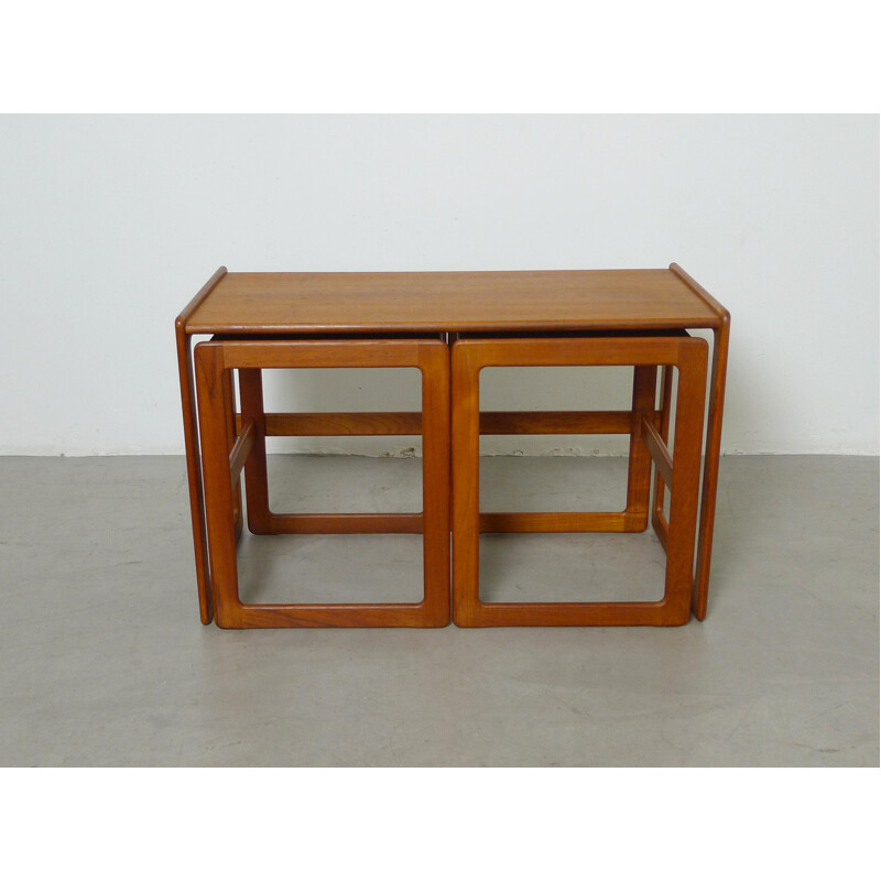 Set of three Mogens Kold nesting tables, Arne HOVMAND-OLSEN - 1960s