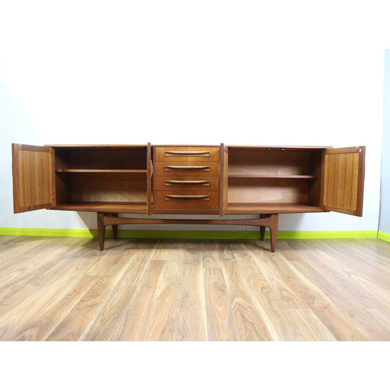 Vintage G Plan Fresco Sideboard by VB Wilkins, British 1965s