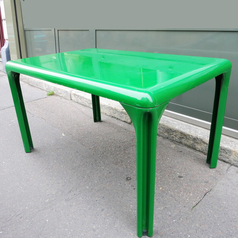 Vintage green "Stadio 120" table, Vico MAGISTRETTI - 1970s