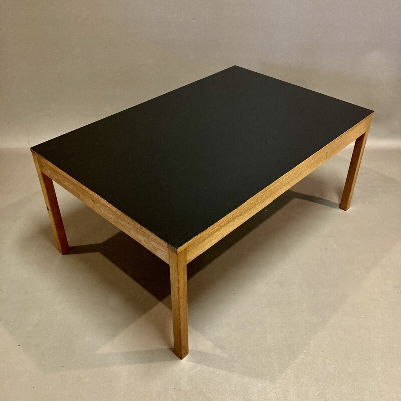 Table basse vintage en teck, Scandinave 1950