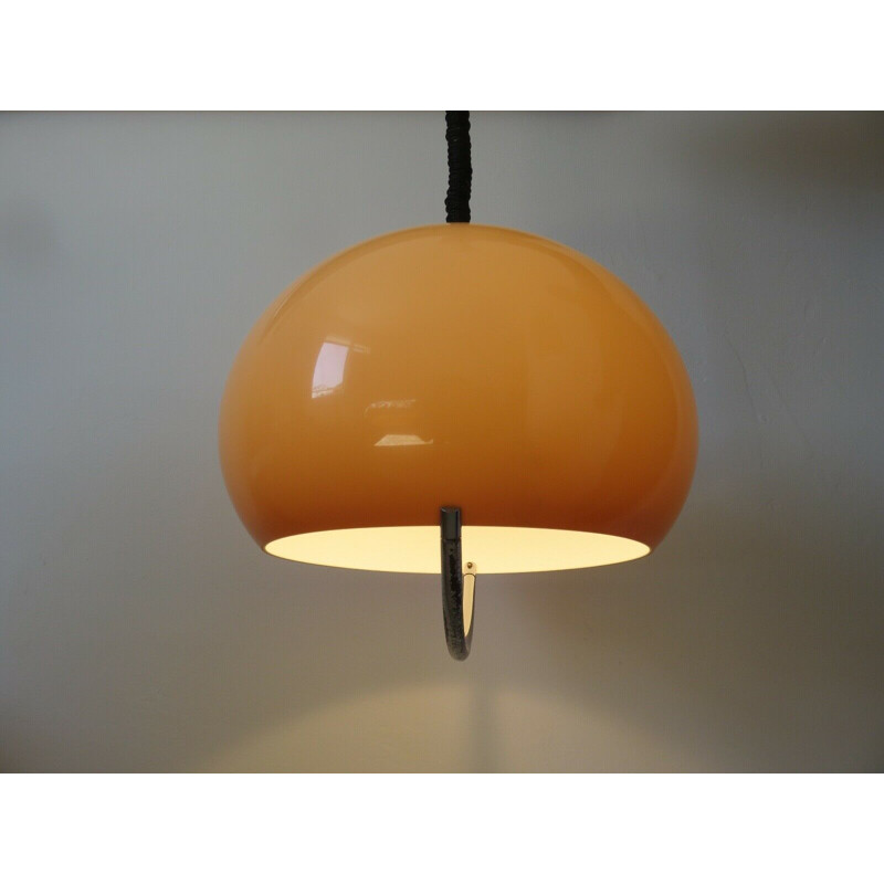 Vintage suspension lamp for Harvey Guzzini, Slovenia 1968s