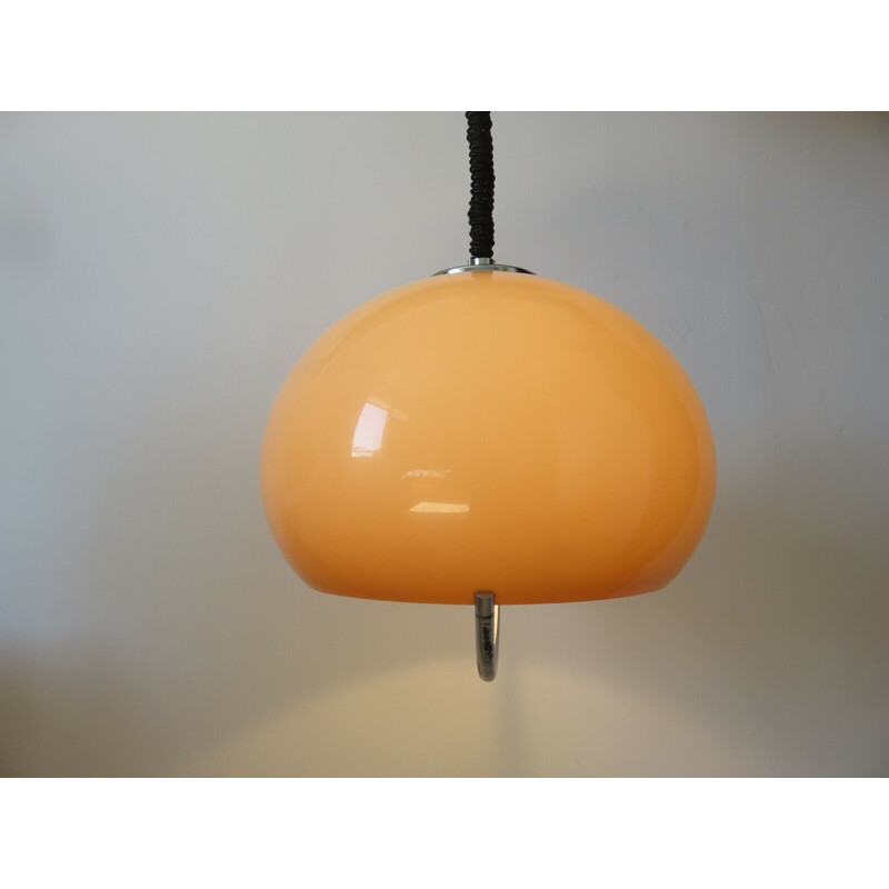 Vintage suspension lamp for Harvey Guzzini, Slovenia 1968s