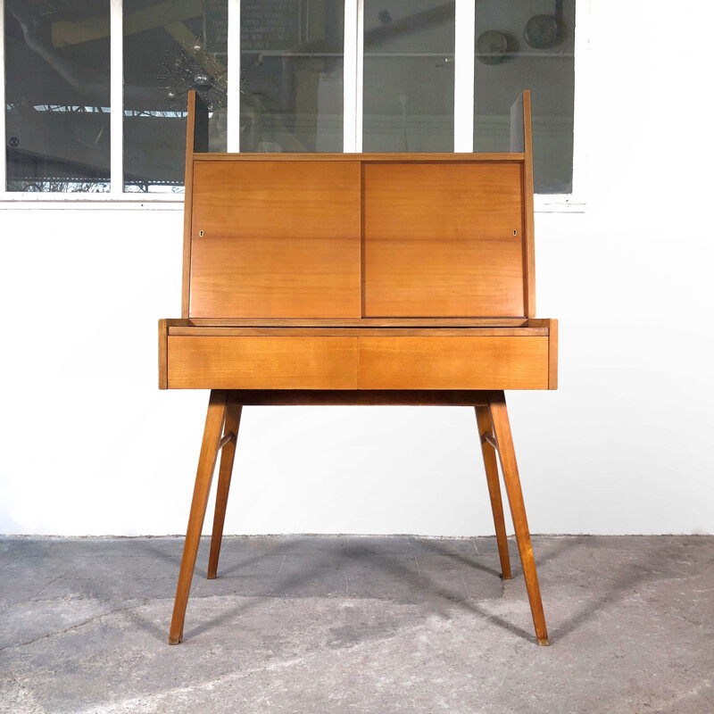 Vintage secretary WR119 by Wilhelm Renz 1950s