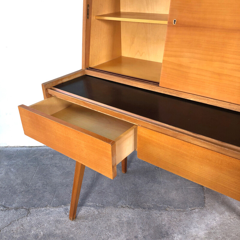 Vintage secretary WR119 by Wilhelm Renz 1950s