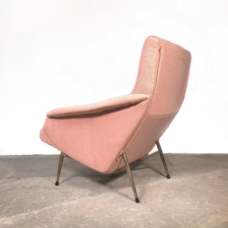 Vintage armchair by Guy Besnard 1950s