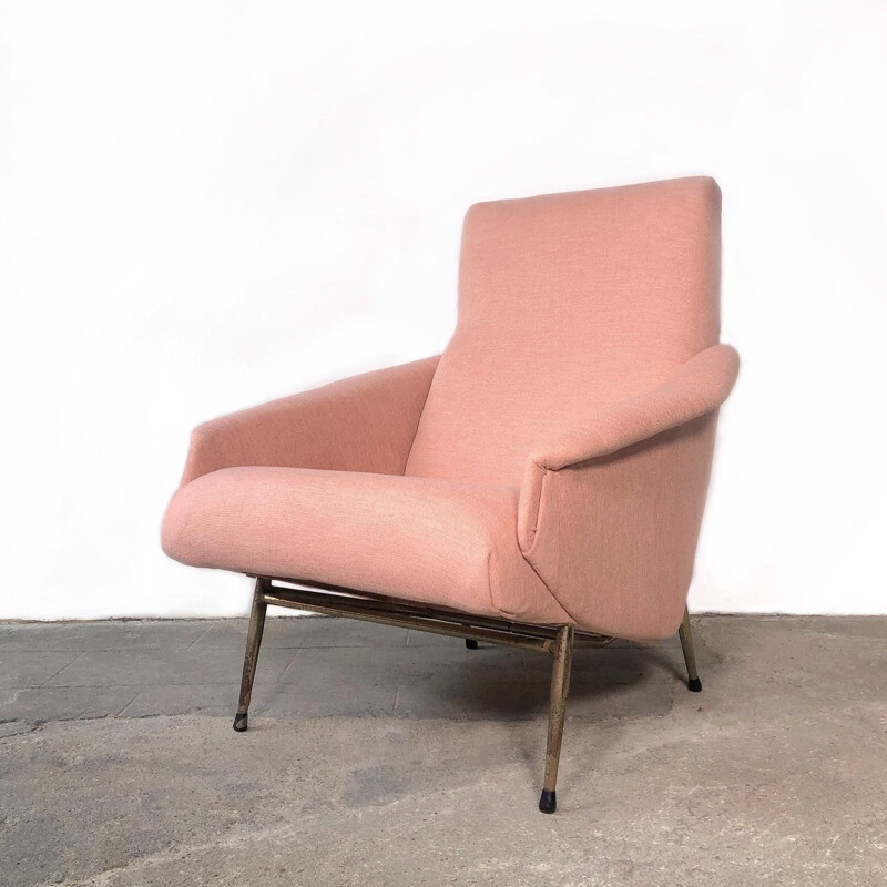 Vintage armchair by Guy Besnard 1950s
