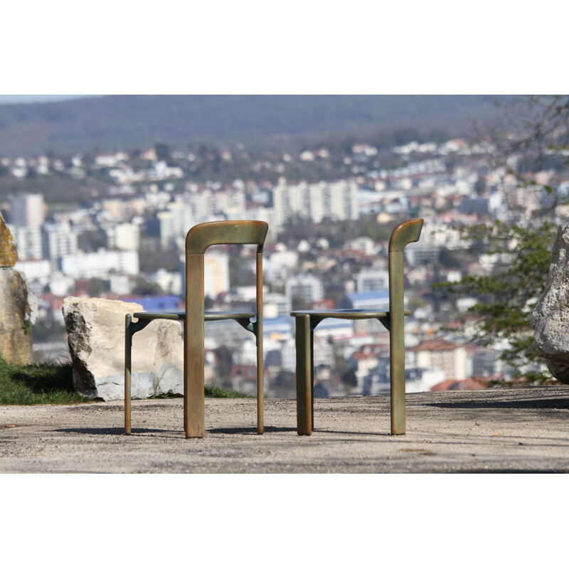 Paire de chaises vintage de Bruno Rey pour Dietiker