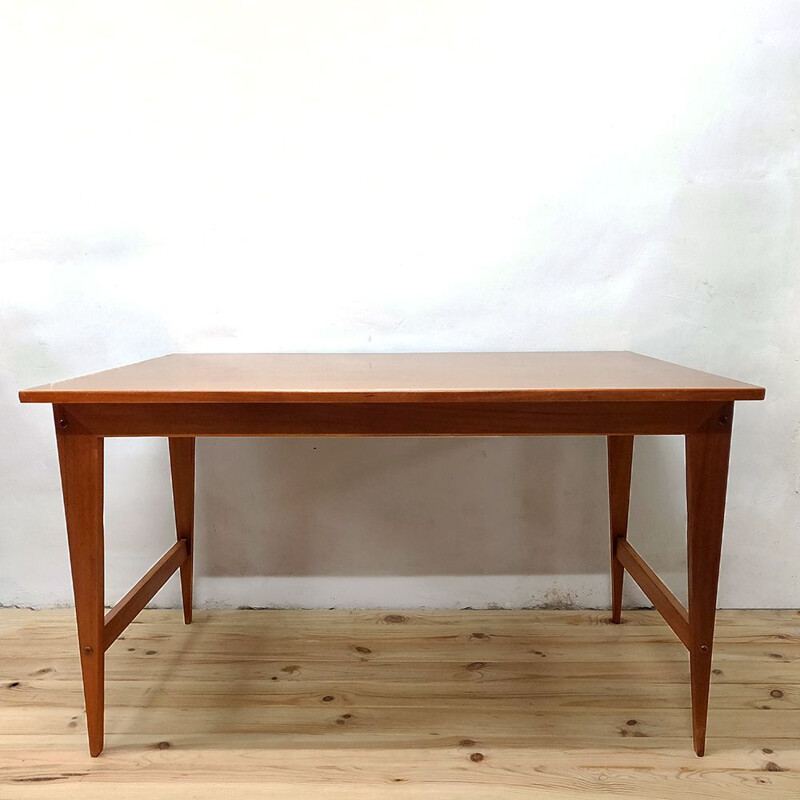 Vintage teak Dining Table by Poul Cadovius 1950s