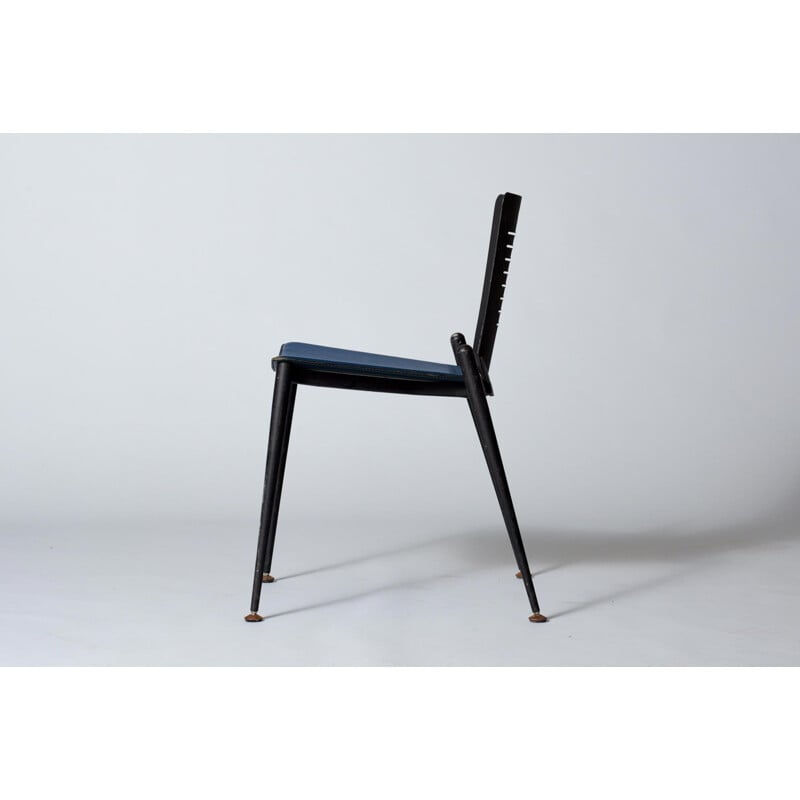 Conjunto de 4 cadeiras vintage por Ronald Cecil Sportes para Tecno, Alemanha