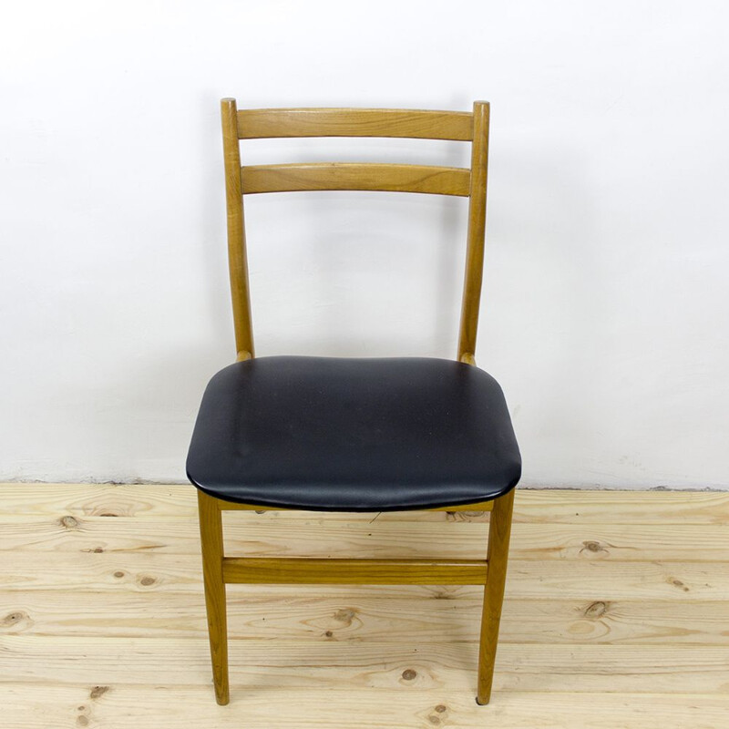 Vintage Ash Chairs, Scandinavian 1960s
