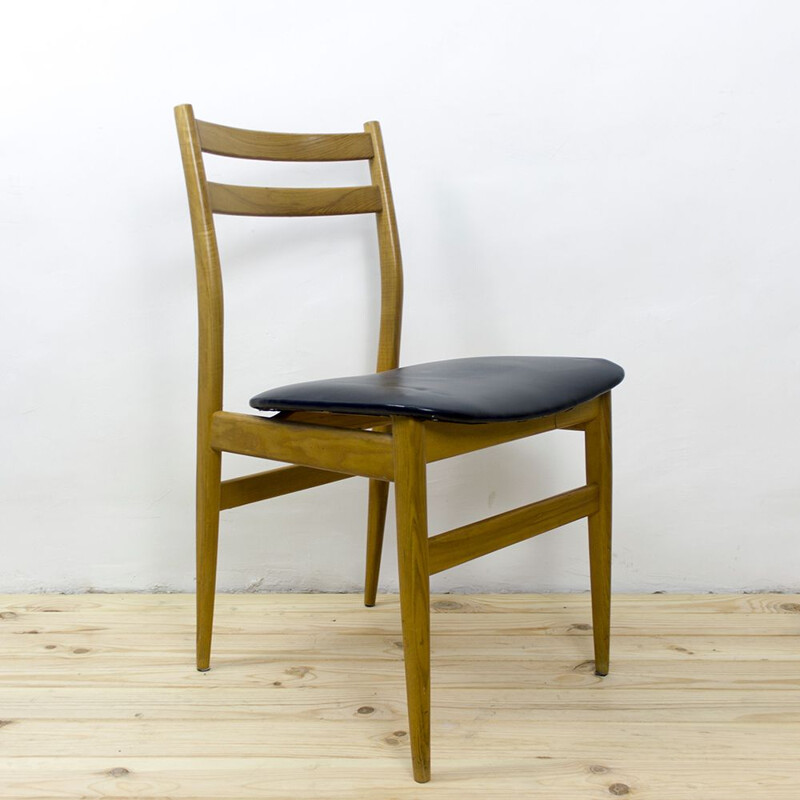 Vintage Ash Chairs, Scandinavian 1960s