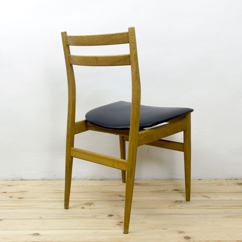 Vintage Ash Chairs, Scandinavian 1960s