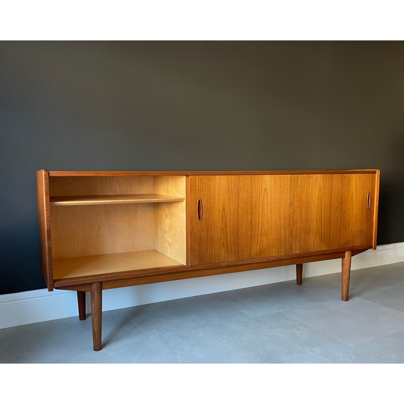 Vintage Teak Sideboard Trio by Nils Jonsson for Hugo Troeds, Scandinavian 1960s