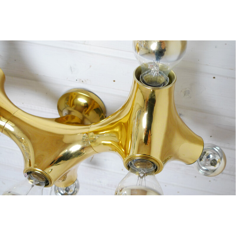 Cosack golden wall sconce - 1970s