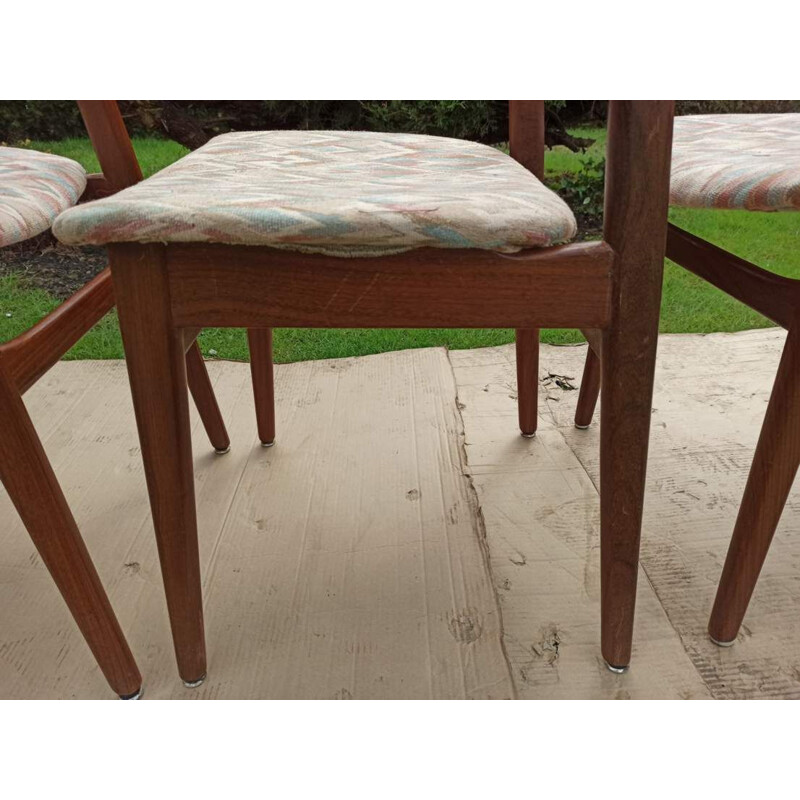 Vintage dining chair set from Casala