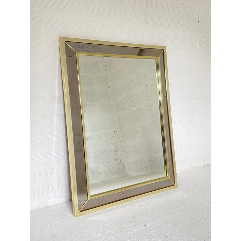 Vintage mirror by Renato Zevi 1970s