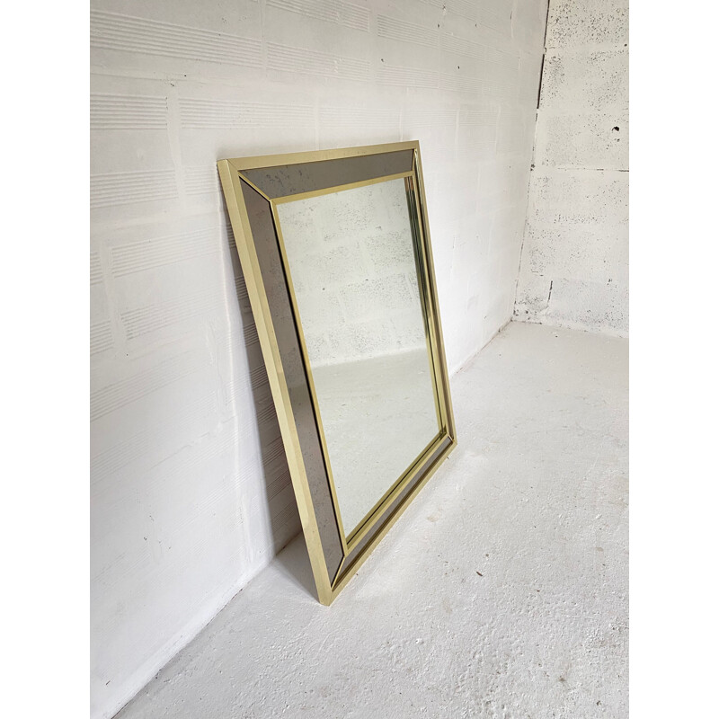 Vintage mirror by Renato Zevi 1970s