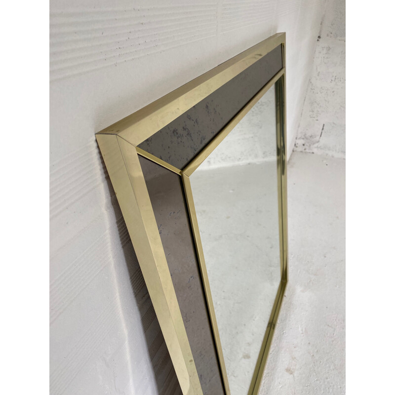 Vintage mirror by Renato Zevi 1970s